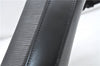 Authentic Louis Vuitton Epi Sac Seau Shoulder Bag Black M80161 LV 4474D