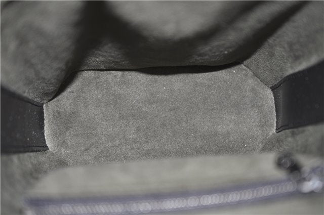 Authentic Louis Vuitton Epi Sac Seau Shoulder Bag Black M80161 LV 4474D