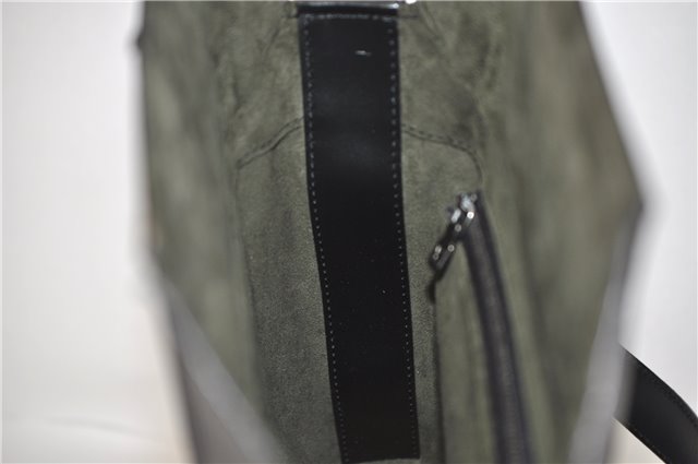 Authentic Louis Vuitton Epi Sac Seau Shoulder Bag Black M80161 LV 4474D