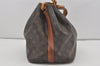 Authentic Louis Vuitton Monogram Petit Noe M42226 Shoulder Drawstring Bag 4474I
