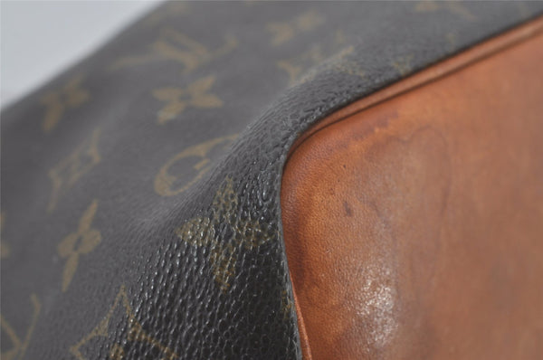 Authentic Louis Vuitton Monogram Petit Noe M42226 Shoulder Drawstring Bag 4474I