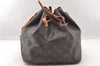 Authentic Louis Vuitton Monogram Petit Noe M42226 Shoulder Drawstring Bag 4475I