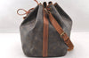 Authentic Louis Vuitton Monogram Petit Noe M42226 Shoulder Drawstring Bag 4475I