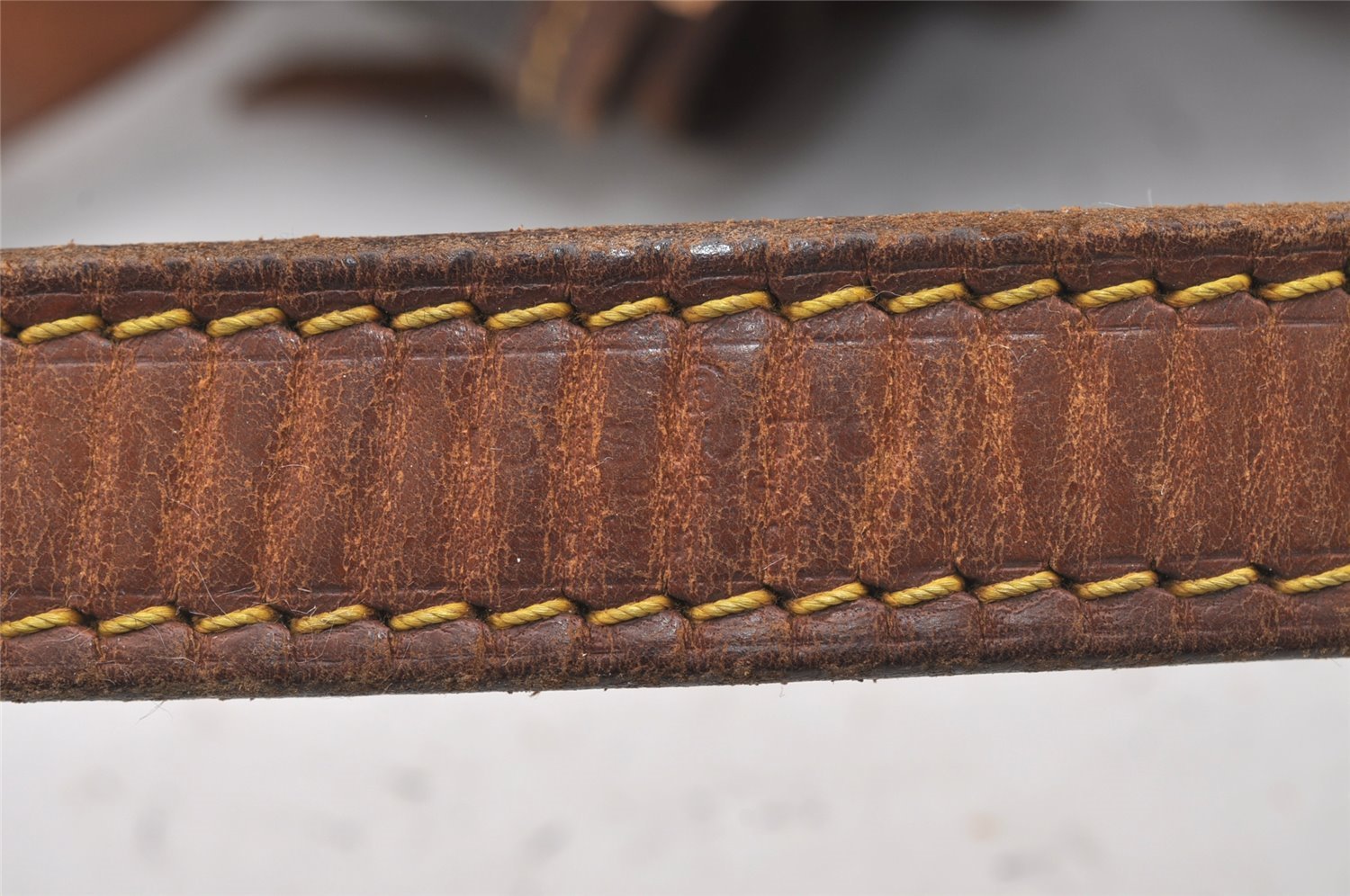 Authentic Louis Vuitton Monogram Petit Noe M42226 Shoulder Drawstring Bag 4475I