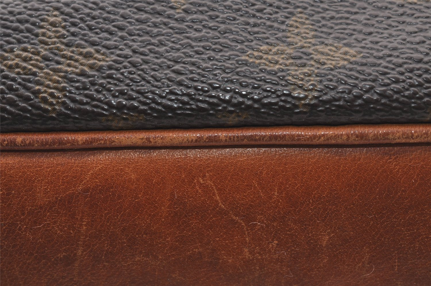 Authentic Louis Vuitton Monogram Petit Noe M42226 Shoulder Drawstring Bag 4475I