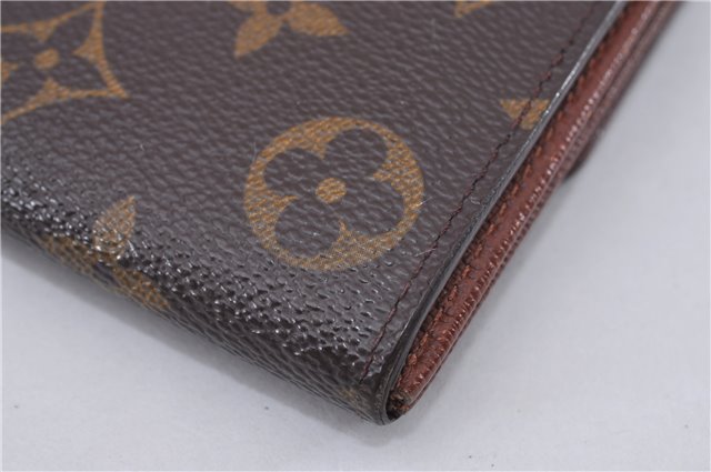 Auth Louis Vuitton Monogram Pochette Porte Monnaie Credit Wallet M61725 LV 4476F