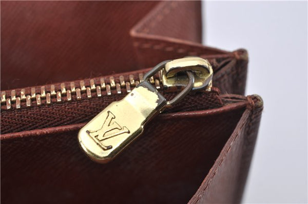 Auth Louis Vuitton Monogram Pochette Porte Monnaie Credit Wallet M61725 LV 4476F