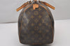 Authentic Louis Vuitton Monogram Speedy 35 Hand Boston Bag Old Model LV 4477I