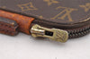 Auth Louis Vuitton Monogram Poche Documents Poignee Document Case Junk 4478I