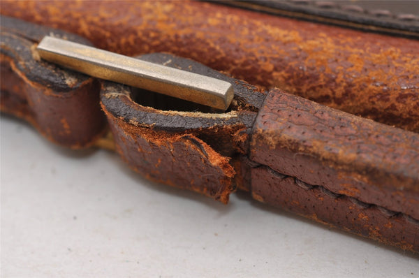 Auth Louis Vuitton Monogram Poche Documents Poignee Document Case Junk 4478I