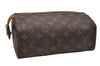 Authentic Louis Vuitton Monogram Trousse Patte Pression Pouch M47636 Junk 4480I
