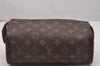 Authentic Louis Vuitton Monogram Trousse Patte Pression Pouch M47636 Junk 4480I
