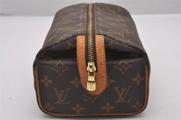 Authentic Louis Vuitton Monogram Trousse Patte Pression Pouch M47636 Junk 4480I