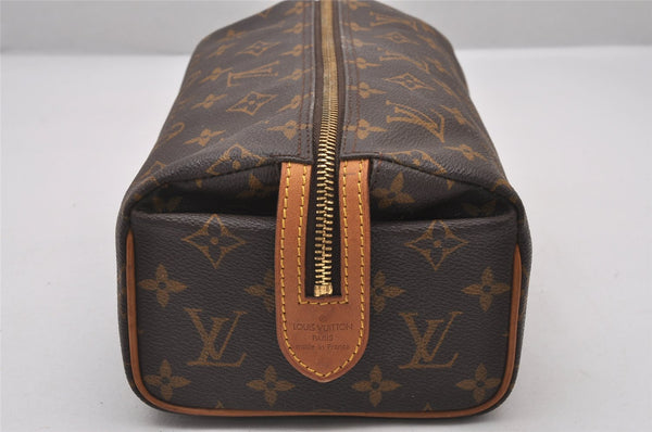 Authentic Louis Vuitton Monogram Trousse Patte Pression Pouch M47636 Junk 4480I