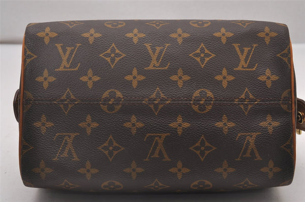 Authentic Louis Vuitton Monogram Trousse Patte Pression Pouch M47636 Junk 4480I