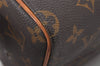 Authentic Louis Vuitton Monogram Trousse Patte Pression Pouch M47636 Junk 4480I