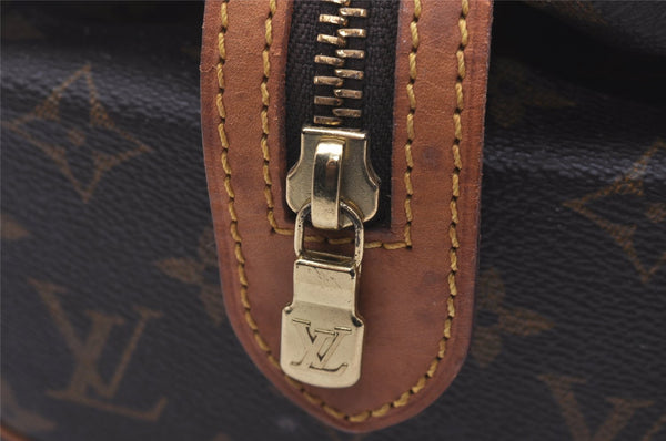 Authentic Louis Vuitton Monogram Trousse Patte Pression Pouch M47636 Junk 4480I