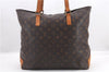 Authentic LOUIS VUITTON Monogram Cabas Mezzo Tote Bag M51151 LV 4481C