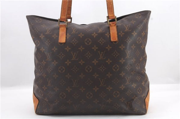 Authentic LOUIS VUITTON Monogram Cabas Mezzo Tote Bag M51151 LV 4481C