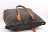 Authentic LOUIS VUITTON Monogram Cabas Mezzo Tote Bag M51151 LV 4481C