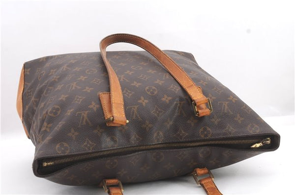 Authentic LOUIS VUITTON Monogram Cabas Mezzo Tote Bag M51151 LV 4481C