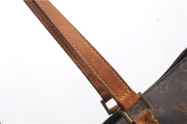 Authentic LOUIS VUITTON Monogram Cabas Mezzo Tote Bag M51151 LV 4481C