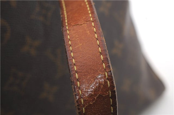 Authentic LOUIS VUITTON Monogram Cabas Mezzo Tote Bag M51151 LV 4481C