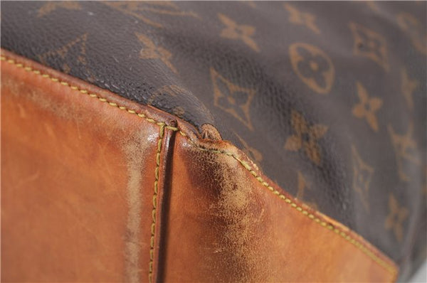 Authentic LOUIS VUITTON Monogram Cabas Mezzo Tote Bag M51151 LV 4481C