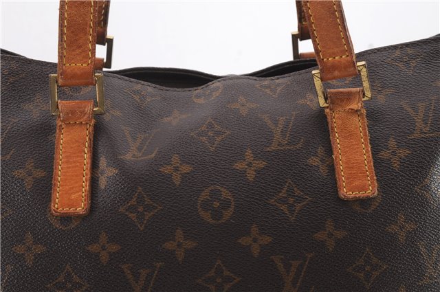 Authentic LOUIS VUITTON Monogram Cabas Mezzo Tote Bag M51151 LV 4481C