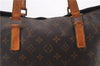 Authentic LOUIS VUITTON Monogram Cabas Mezzo Tote Bag M51151 LV 4481C