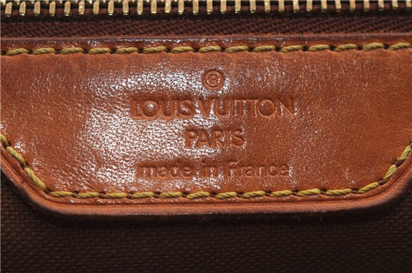 Authentic LOUIS VUITTON Monogram Cabas Mezzo Tote Bag M51151 LV 4481C