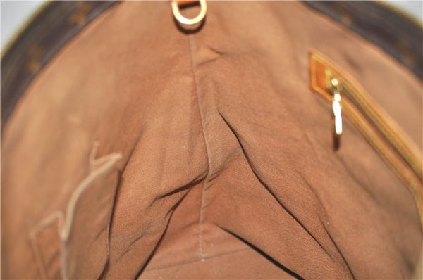 Authentic LOUIS VUITTON Monogram Cabas Mezzo Tote Bag M51151 LV 4481C