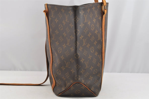 Authentic Louis Vuitton Monogram Sac Shopping PM Tote Bag M51108 LV Junk 4481I
