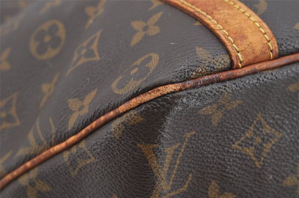 Authentic Louis Vuitton Monogram Sac Shopping PM Tote Bag M51108 LV Junk 4481I