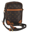 Authentic Louis Vuitton Monogram Danube Shoulder Cross Bag M45266 Junk 4482I