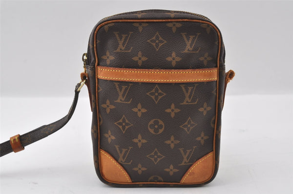 Authentic Louis Vuitton Monogram Danube Shoulder Cross Bag M45266 Junk 4482I