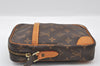 Authentic Louis Vuitton Monogram Danube Shoulder Cross Bag M45266 Junk 4482I
