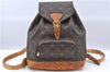Authentic Louis Vuitton Monogram Montsouris MM Backpack M51136 LV 4484B
