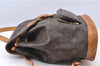 Authentic Louis Vuitton Monogram Montsouris MM Backpack M51136 LV 4484B