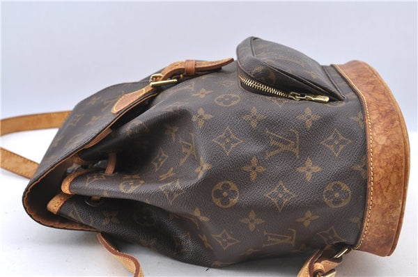 Authentic Louis Vuitton Monogram Montsouris MM Backpack M51136 LV 4484B