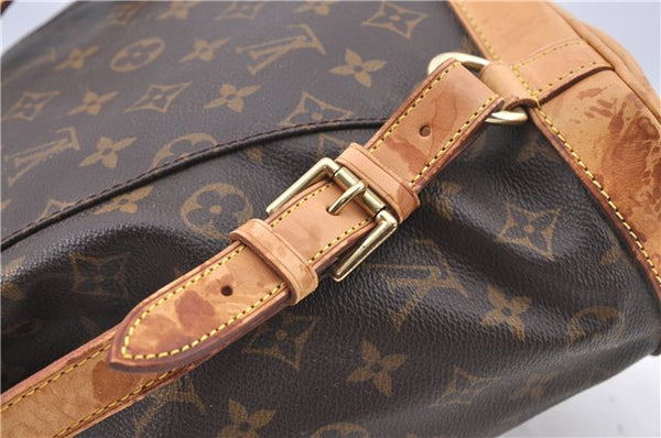 Authentic Louis Vuitton Monogram Montsouris MM Backpack M51136 LV 4484B