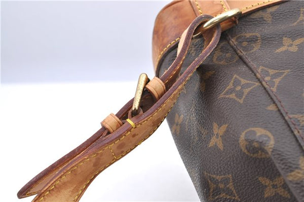 Authentic Louis Vuitton Monogram Montsouris MM Backpack M51136 LV 4484B
