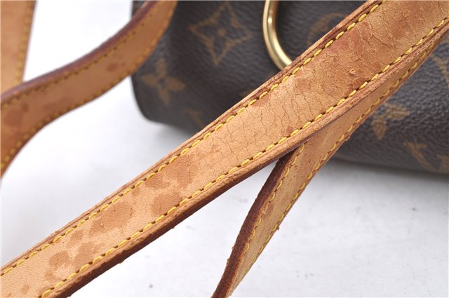 Authentic Louis Vuitton Monogram Montsouris MM Backpack M51136 LV 4484B