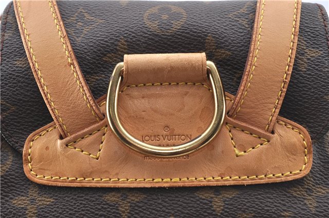 Authentic Louis Vuitton Monogram Montsouris MM Backpack M51136 LV 4484B