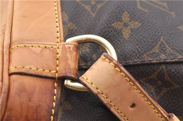 Authentic Louis Vuitton Monogram Montsouris MM Backpack M51136 LV 4484B