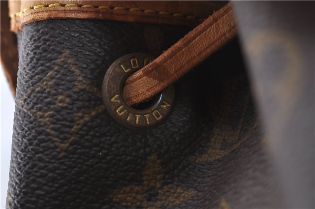 Authentic Louis Vuitton Monogram Montsouris MM Backpack M51136 LV 4484B