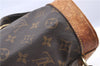 Authentic Louis Vuitton Monogram Montsouris MM Backpack M51136 LV 4484B