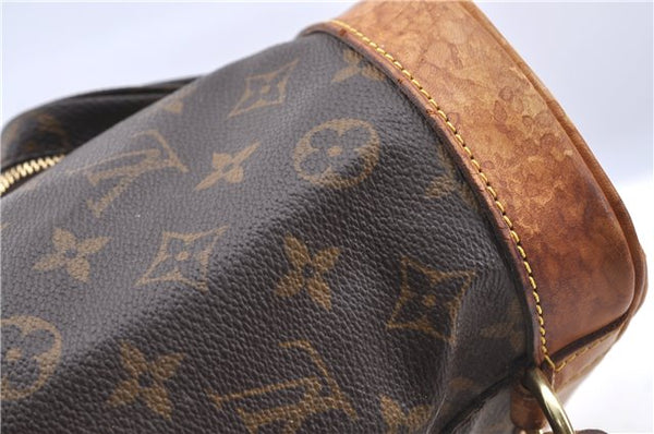 Authentic Louis Vuitton Monogram Montsouris MM Backpack M51136 LV 4484B