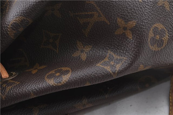 Authentic Louis Vuitton Monogram Montsouris MM Backpack M51136 LV 4484B