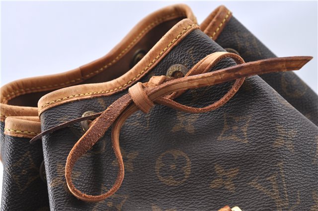 Authentic Louis Vuitton Monogram Montsouris MM Backpack M51136 LV 4484B